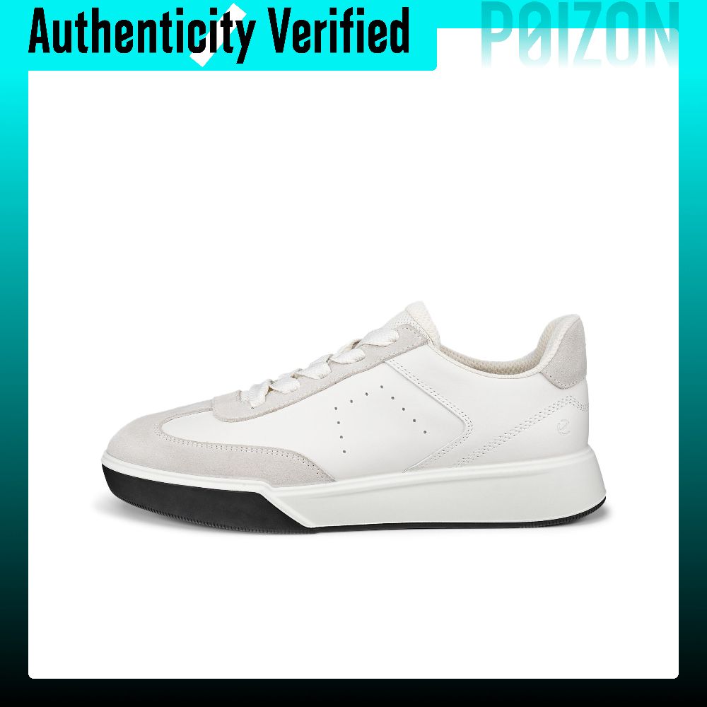 รองเท้าผ้าใบ รองเท้าลำลองผู้ชาย ECCO Street Shoe Collection Low top ผู้ชาย สีเทา/ขาว 539834 53983450153 ราคา 19,539 บาท*ส่งฟรี