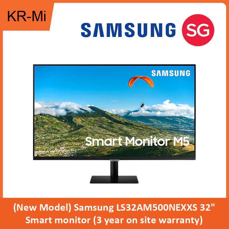 (New Model) Samsung LS32AM500NEXXS 32 Smart monitor (3 year on site warranty) Singapore