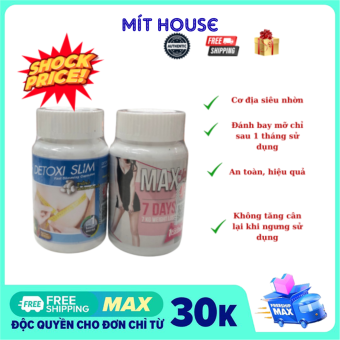 Combo giảm cân 7max day detoxi Thái Lan