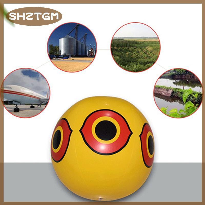 SHZTGM เครื่องไล่นกเป่าลมป้องกันนกทำให้ตกใจตาลูกโป่งป้องกันภาพยับยั้งฟาร์ม ราคา 53 บาท*ส่งฟรี