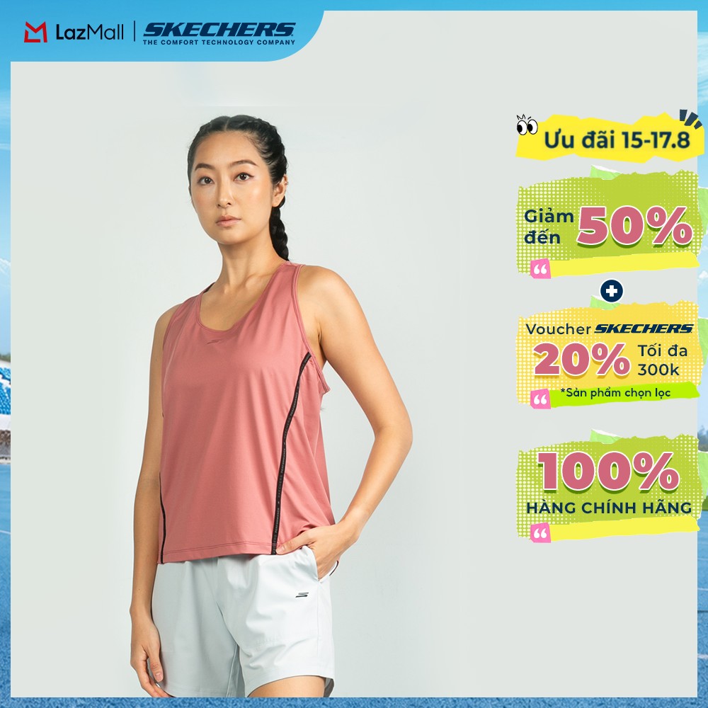 [Chỉ 15-17.8 Voucher Skechers 20% + Voucher Lazada 18%] Sports Tank Top Nữ Skechers Walking Performance Sports Tank Top - SP325W297-WR01 Online Sale