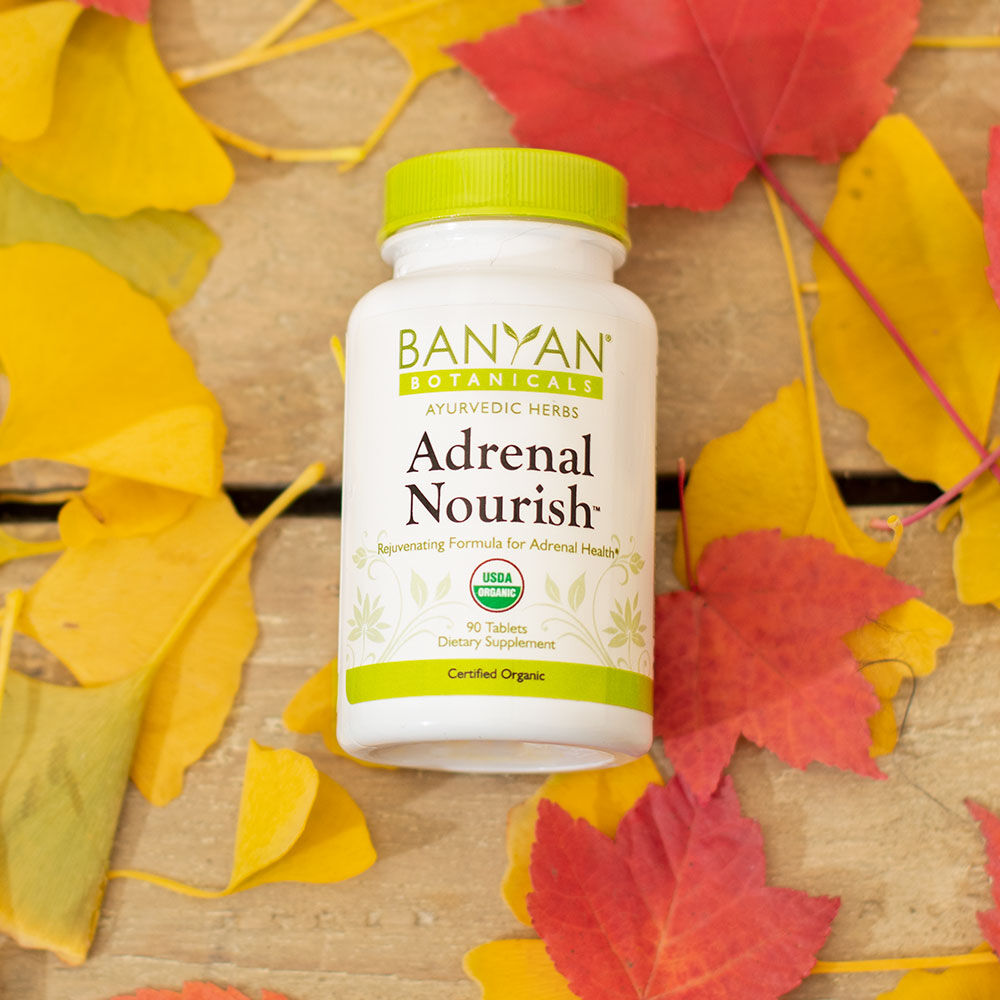Banyan Botanicals Adrenal Nourish - Viên uống Giúp cơ thể đối phó với căng