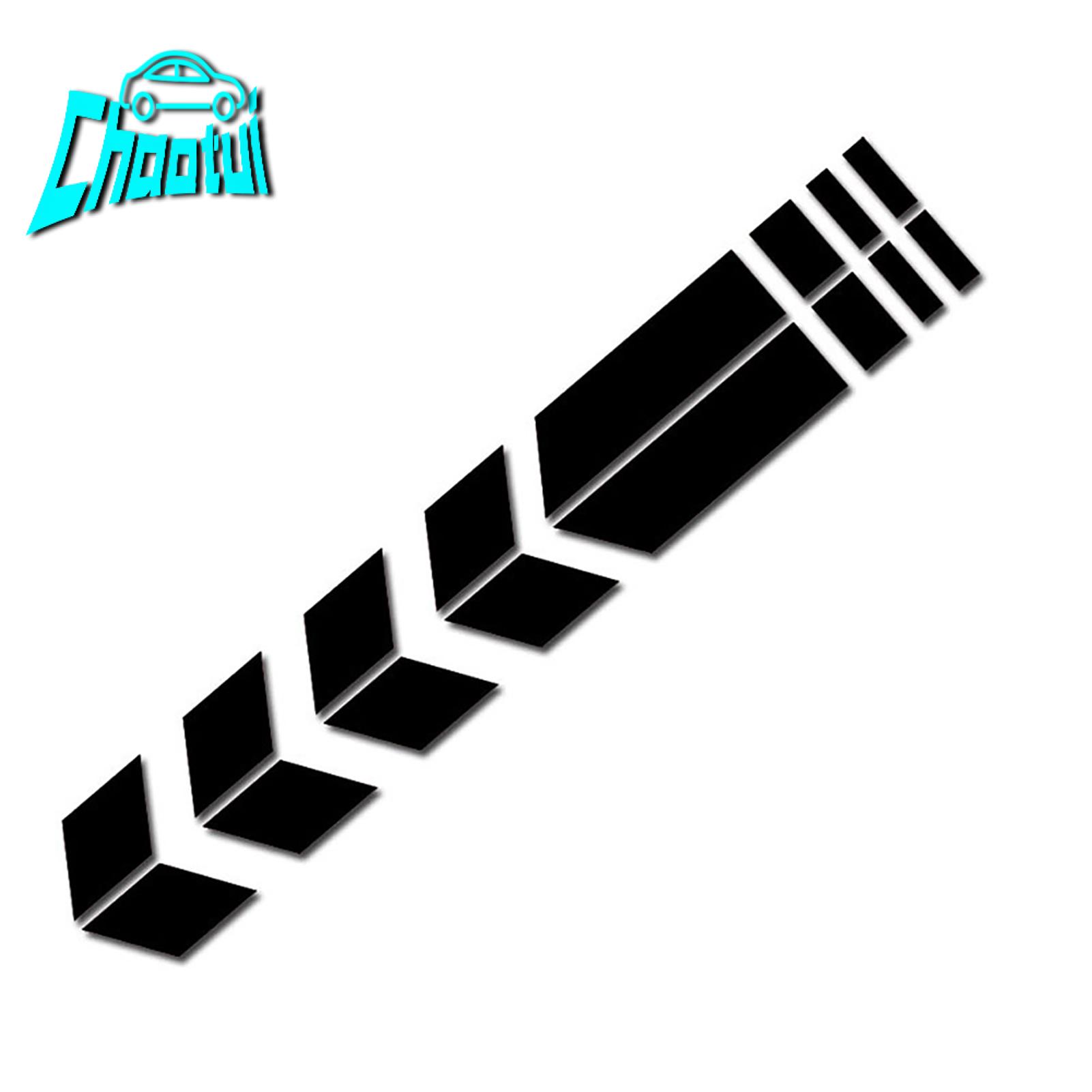 chaotui Motorcycle Sticker Reflective Strong Adhesive PET Motorcycle Fender Sticker for Gifts Fashionable Motorcycle Decal