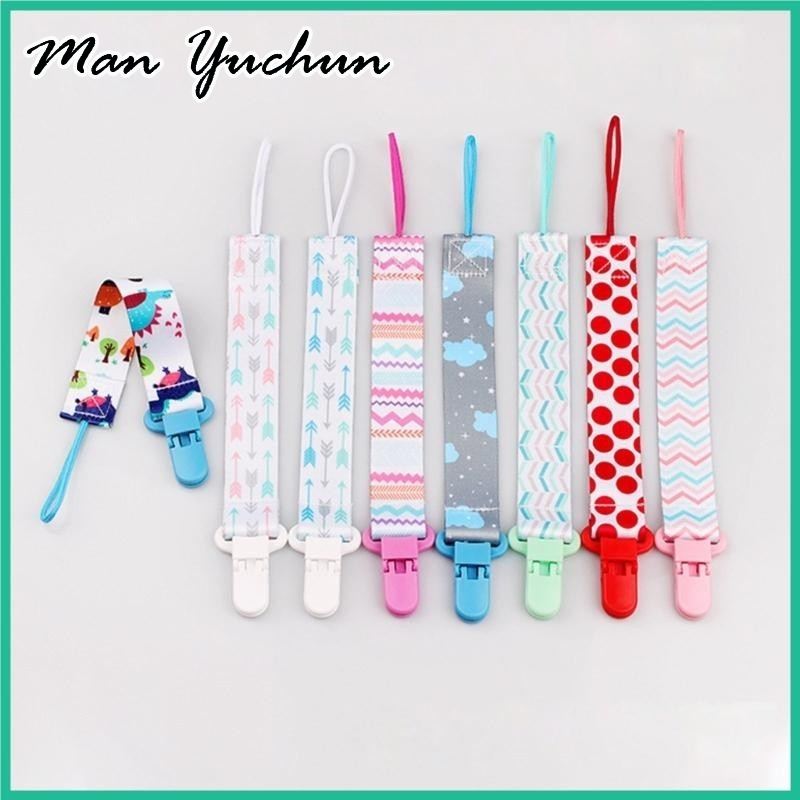 MANYUCHUN จุกนมปลอมป้องกันการตกพร้อมทารกลายการ์ตูนน่ารัก ราคา 14 บาท*ส่งฟรี