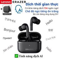 Lenovo ERAZER XT89 PRO AI dịch Tai nghe Bluetooth 5.4 Độ trễ thấp Bản dịch hai chiều Biên bản cuộc họp Du lịch xã hội Tai nghe thiết yếu để dịch