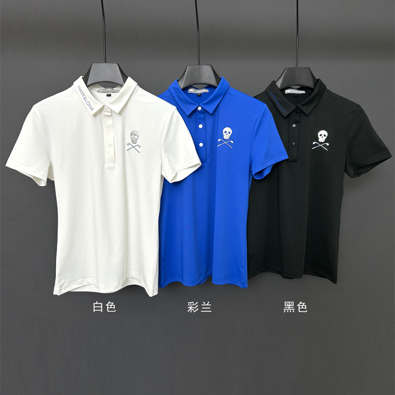 Quần áo golf MARK Áo thun ngắn tay cho phụ nữ Áo thun mùa hè GOLF Sport Slim Breathable Speed Dry Jersey cho phụ nữ Polo