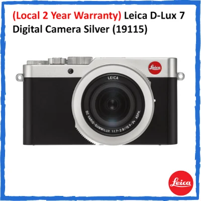 (Local 2 Year Warranty) Leica D-Lux 7 Digital Camera Silver (19115) / Black (19140)