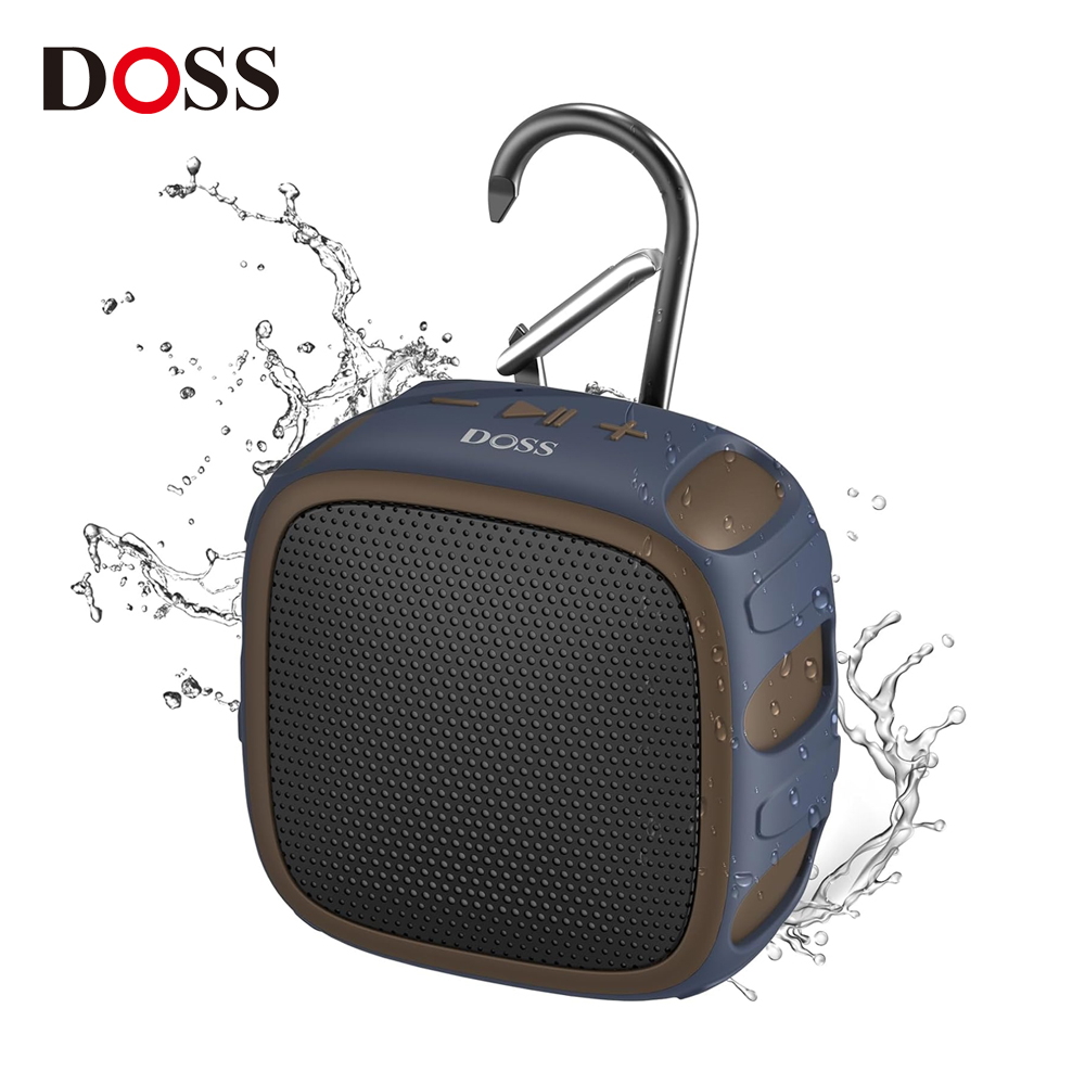 DOSS Mini Loa phòng tắm Bluetooth 5.3 E-Đi III IP67 Không Thấm Nước 22 Giờ Thời Gian Chơi TWS âm thanh nổi không dây Ghép Nối Loa Di Động Không Dây Và Loa Bluetooth