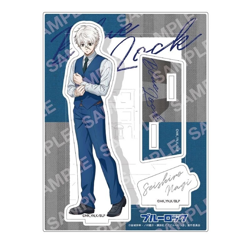 Mô hình Standee Blue Lock Isagi Nagi Meguru Chigiri Reo Sae Itoshi Rin Baro 46 Phụ kiện trang trí để