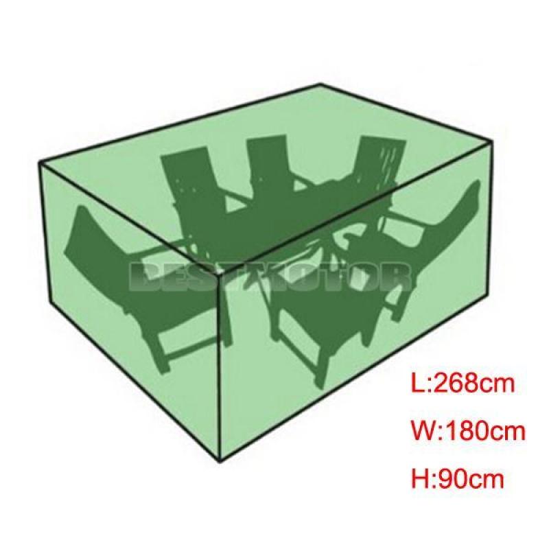 180x268x90cm Waterproof Outdoor Garden Patio Furniture Cover Table Square Indoor