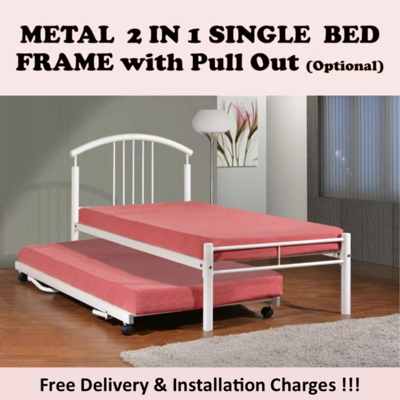 ALICE Single Bed with Pull Out