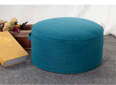 Cotton Linen Fabric Futon throw pillow Tatami Floor Bay Window Stool Thick Circle Washable Tea Ceremony throw pillow