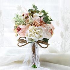 Elegant Bridal Bouquet Brooch Bridesmaid Simple Designed Party Wedding - intl