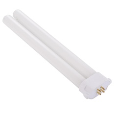 GX10q 100-240V three primary colors H type 27W energy saving lamp white light 6400K - intl