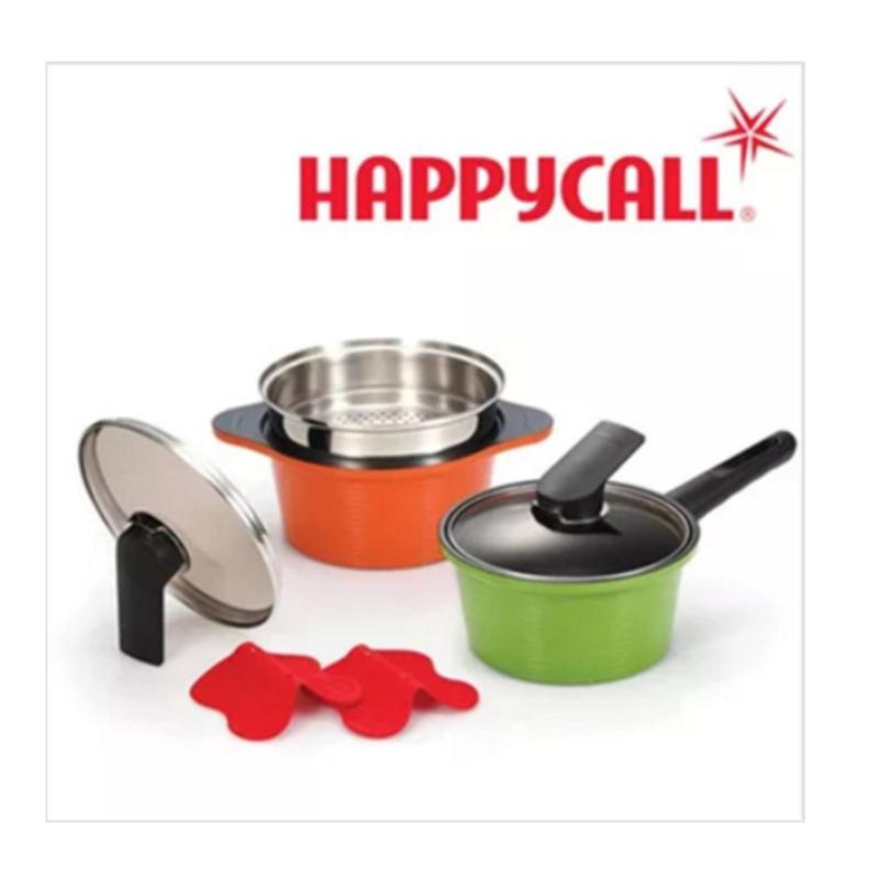 Happycall Alumite ceramic 2 pot / Kitchen Dining/ Cookware Baking/ Non Stick/ Happy Call/ Nonstick/ - intl Singapore