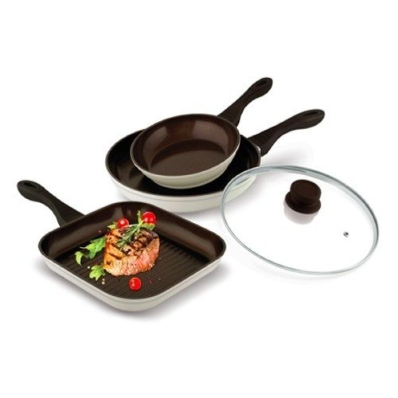 LAMART Ceramic cookware set- 4pcs Singapore