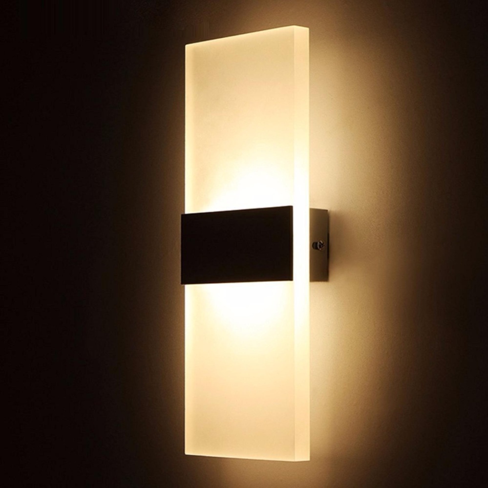 Modern Wall Lights Sconces Online Lazada Laszio Modern Acrylic 6w Led Wall Sconces Aluminum Lights Fixture On Off Decorative Lamps Night