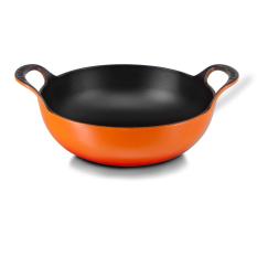 Le Creuset Cast Iron Balti Dish 24cm Flame Singapore