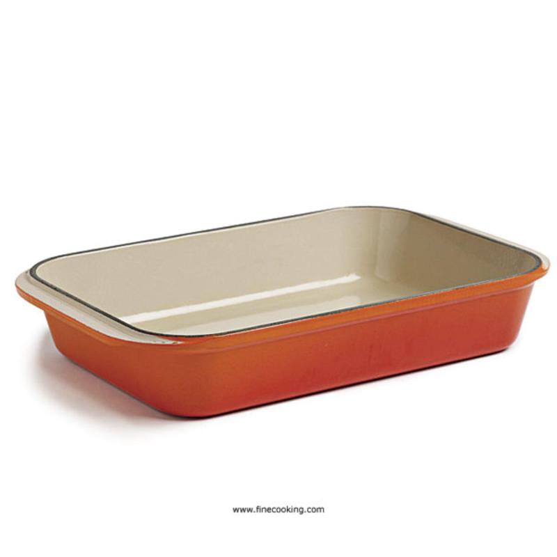 Le Creuset Cast Iron Rectangular Oven Dish 40cm (Flame) - Online Exclusive Singapore