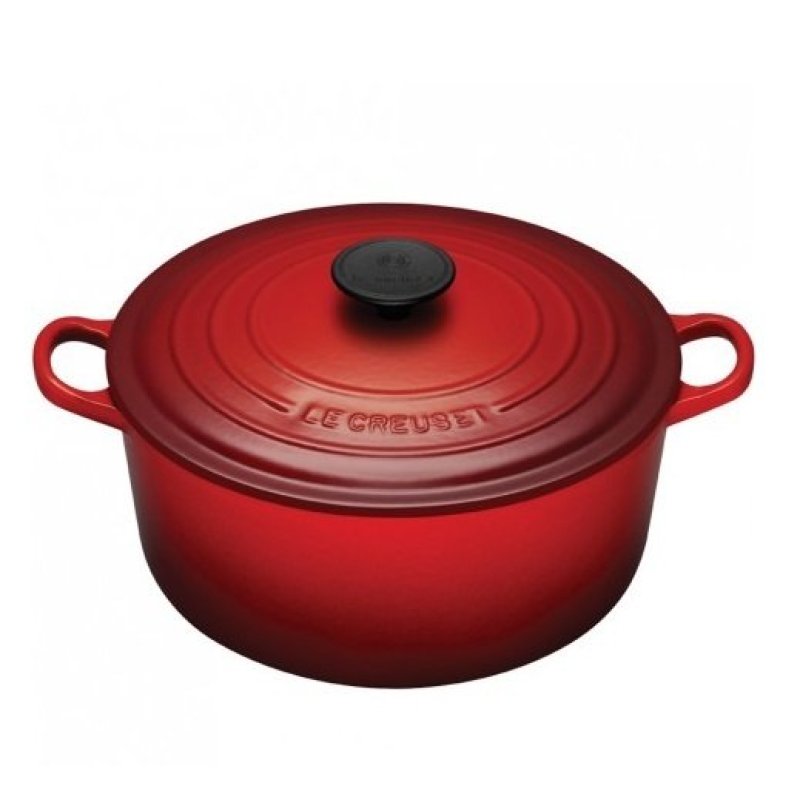 Le Creuset Cast Iron Round French Oven 16cm, Classic (Cherry Red) Singapore