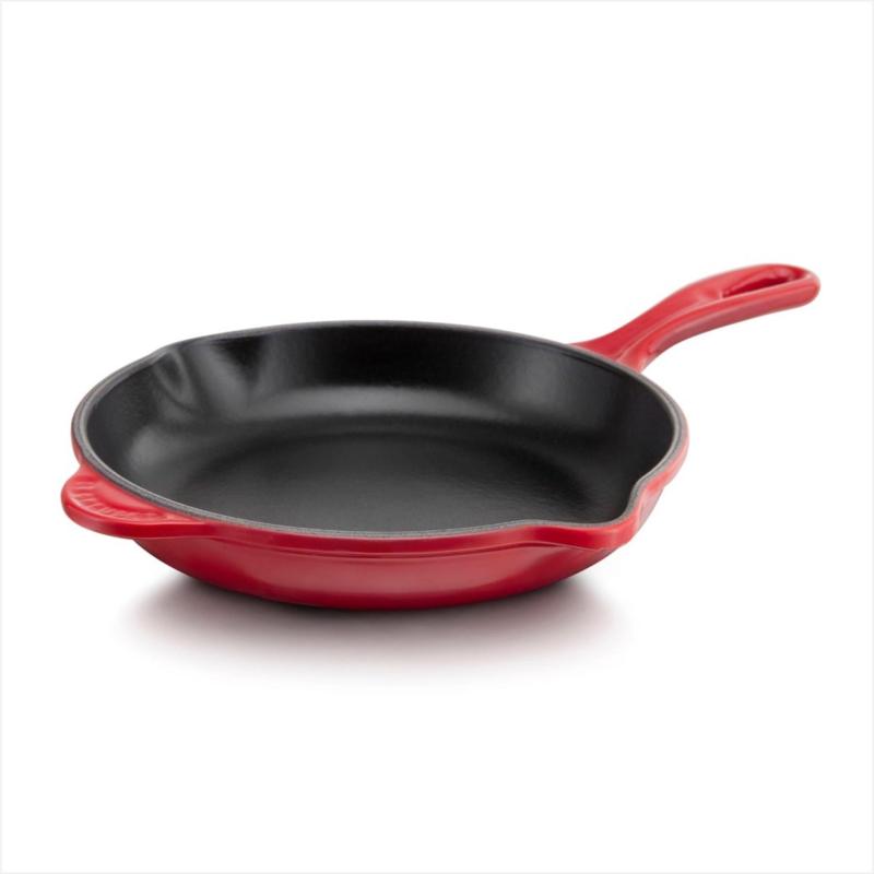 Le Creuset Cast Iron Skillet 26cm, Classic (Cherry Red)(Red) Singapore