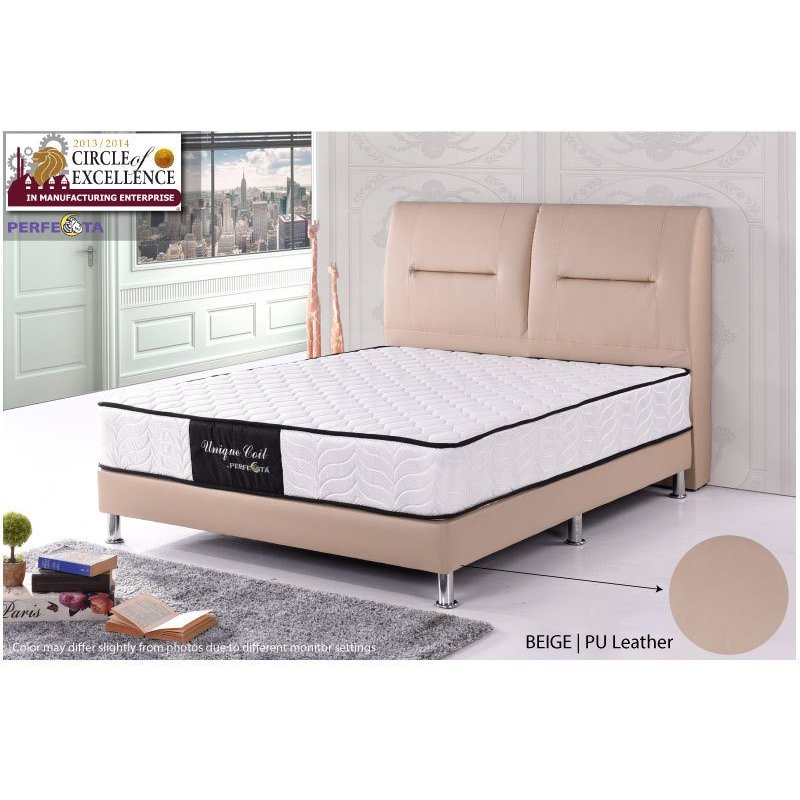 New Bed Set - Divan Bed and Spring Mattress