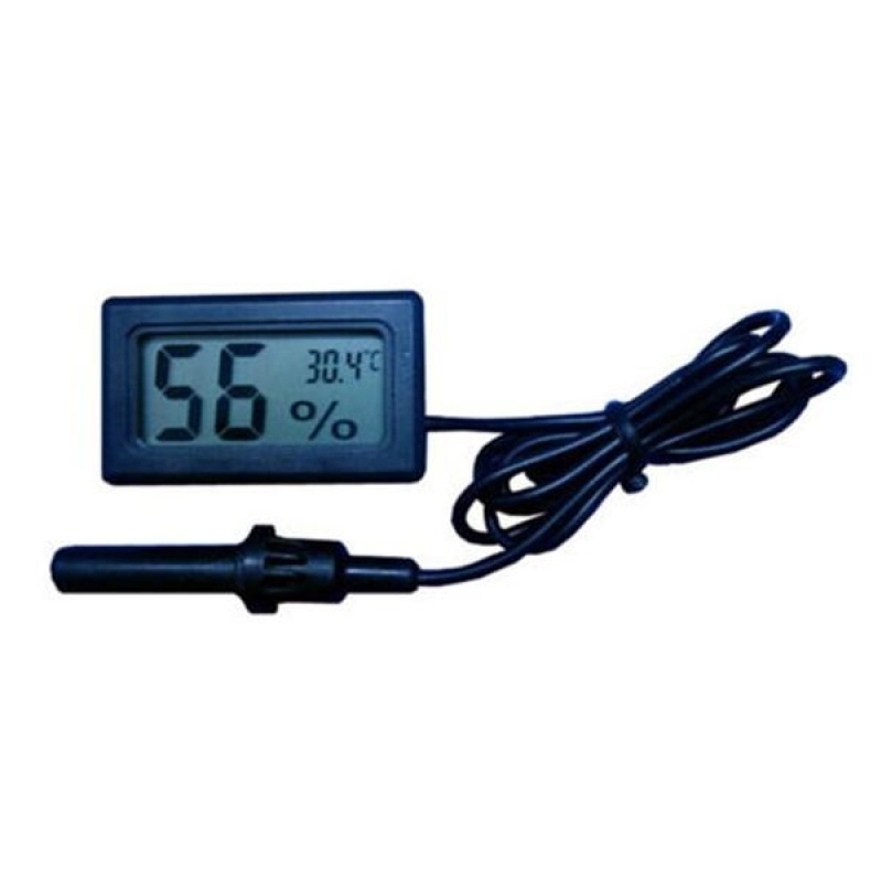 New Digital Thermometer Hygrometer for Incubator Poultry Reptile Greenhouse - intl