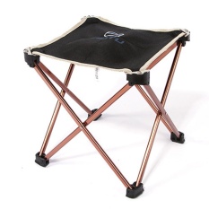 Outdoor Foldable Chairs Folding Fishing Picnic BBQ Garden Chair Tool Stool - intl (Black)