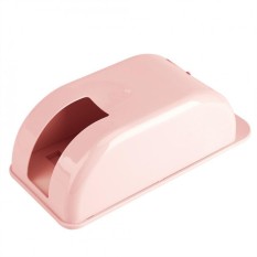 Duoqiao Plastic Bag Storage Box Garbage Bag Organizer Dispenser Wall-mounted Pink - intl(Pink)