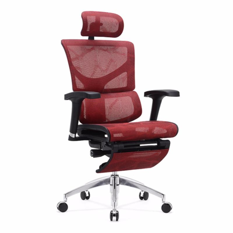 SAIL Basic Office Chair With Legrest (Red) Singapore