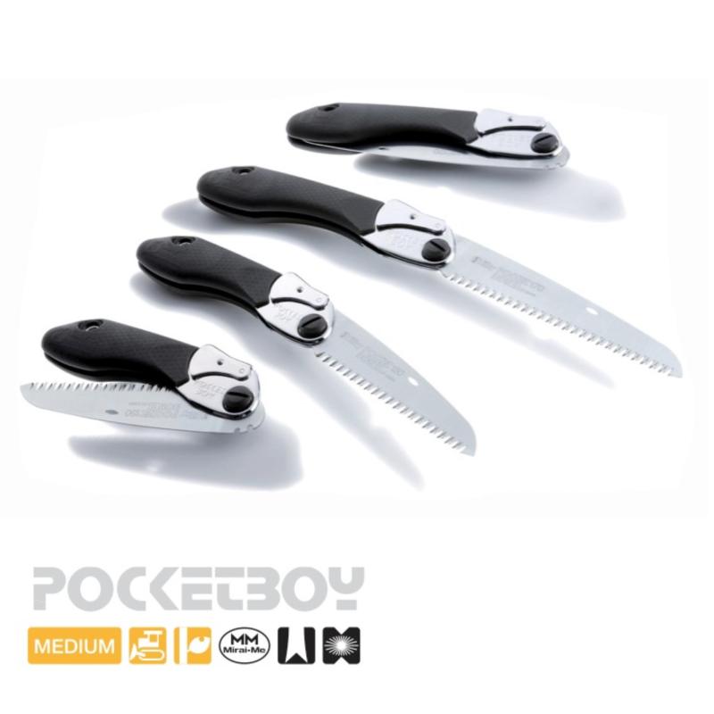 SILKY POCKET BOY HANDSAW MEDIUM TEETH 130MM