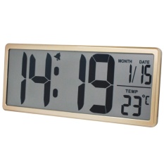 Txl Digital Large Lcd Screen Display Alarm Clock Wall With Txl Digital Large Lcd Screen Display Alarm Clock Wall With Date Time