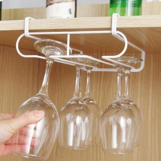 Stemware Rack Black Iron Space Saving Kitchen Hanger Display Bar Novelty Wine Glass Holder Portable Under Cabinet European Other Bar Accessories Barware