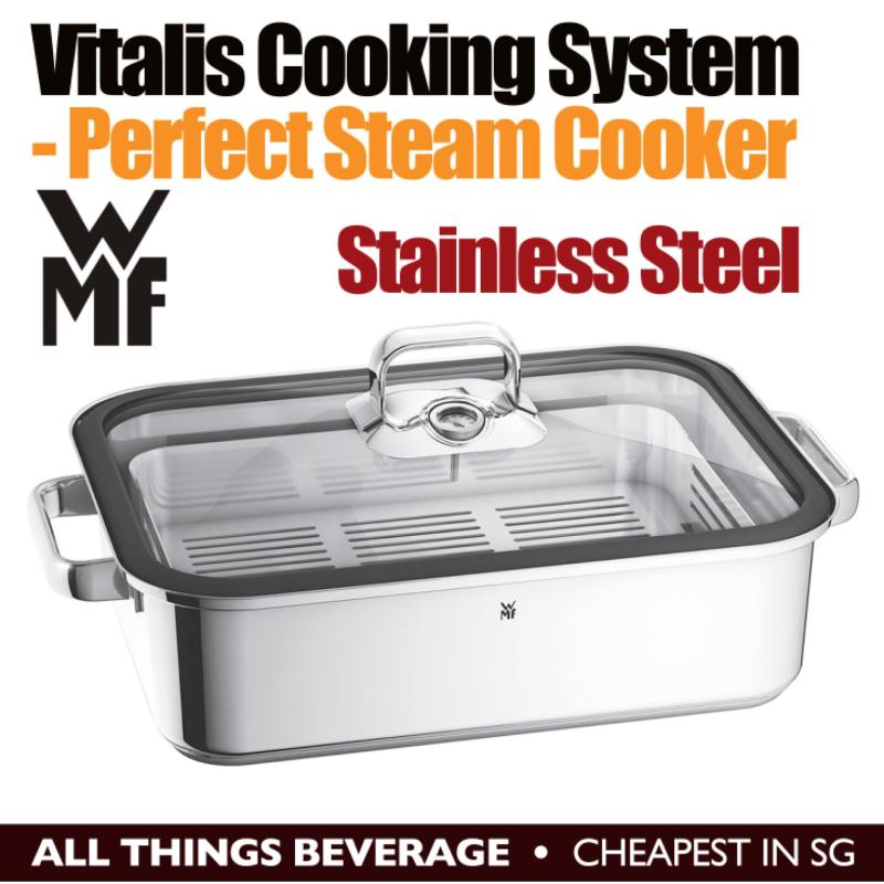 WMF Vitalis Cooking System Steamer Steam Cooker with Glass Cover (Cheapest in SG) Singapore