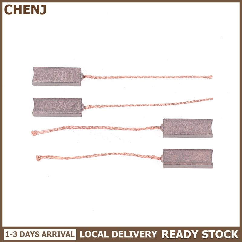 CHENJ Local Delivery 10PCS 4.5X6.5X20mm High Copper Generator Carbon Brushes Alternator Regulator For BYD Mitsubishi