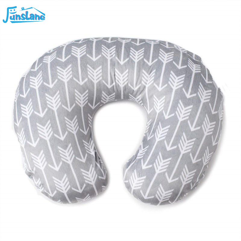 FunsLane ปลอกหมอนให้อาหารเด็กทารกปลอกหมอนให้นมลูกรูปตัวยูถอดออกได้สำหรับเด็กทารกเด็กแรกเกิดเด็กปลอกหมอนให้นมลูก