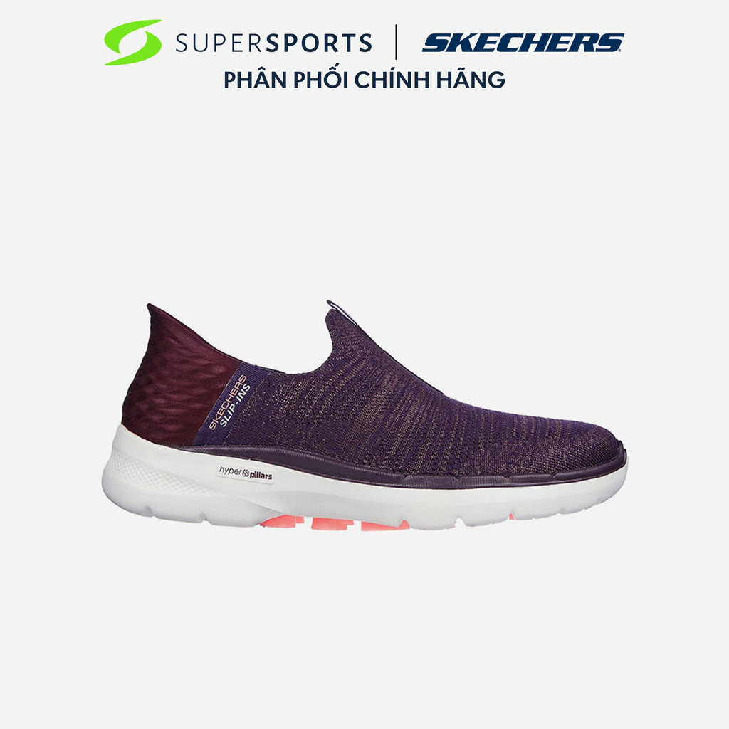 SKECHERS Giày thể thao nữ Go Walk 6 124569-PLUM