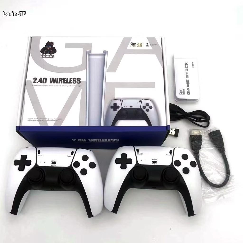 4K Game Stick M15 Pro - 64GB with 2 Wireless Controls +20,000 Games ราคา 807 บาท*ส่งฟรี