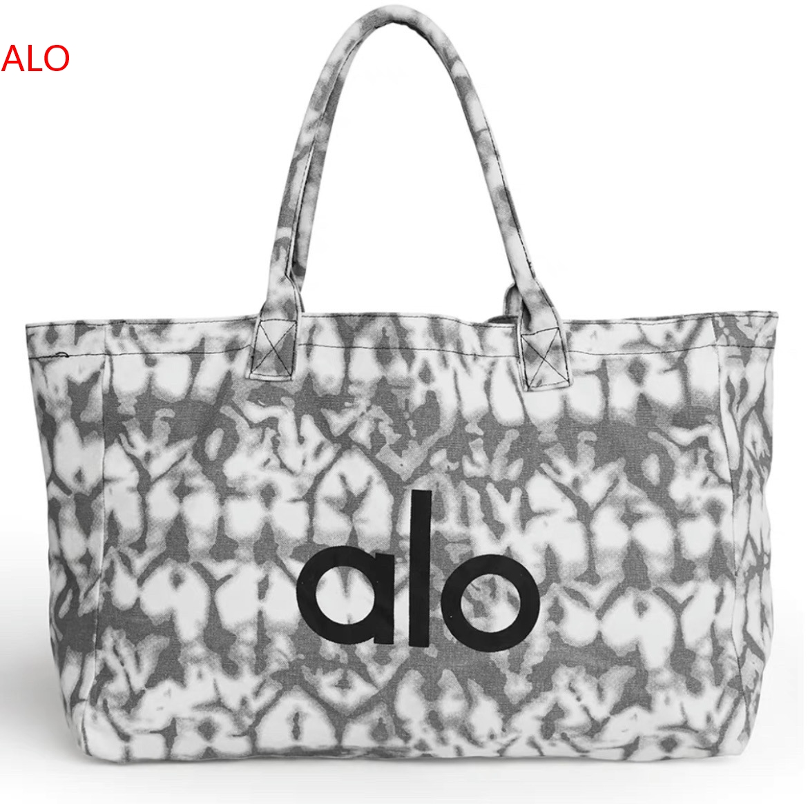 【New】 Alo Yoga Bag Sports Fitness Bag Shoulder Bag Hand Canvas Bag For Both Men And Women Large Capa