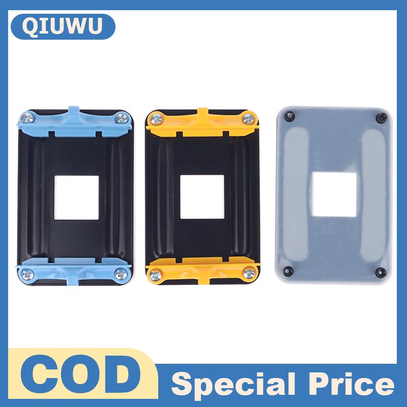 QIUWU ตัวยึดฮีทซิงค์ CPU AMD AM4ซ็อกเก็ตพัดลมระบายความร้อนซ็อกเก็ตหม้อน้ำแผ่นรองสำหรับยึด ราคา 24 บาท*ส่งฟรี