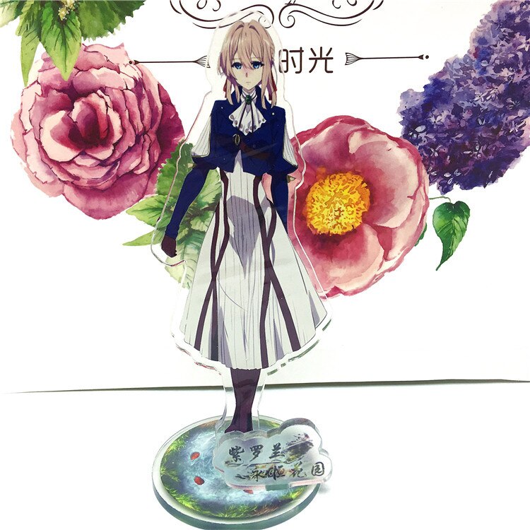 Tấm Poster anime cao cấp giấy 260gsm Violet Evergarden chibi ảnh đẹp