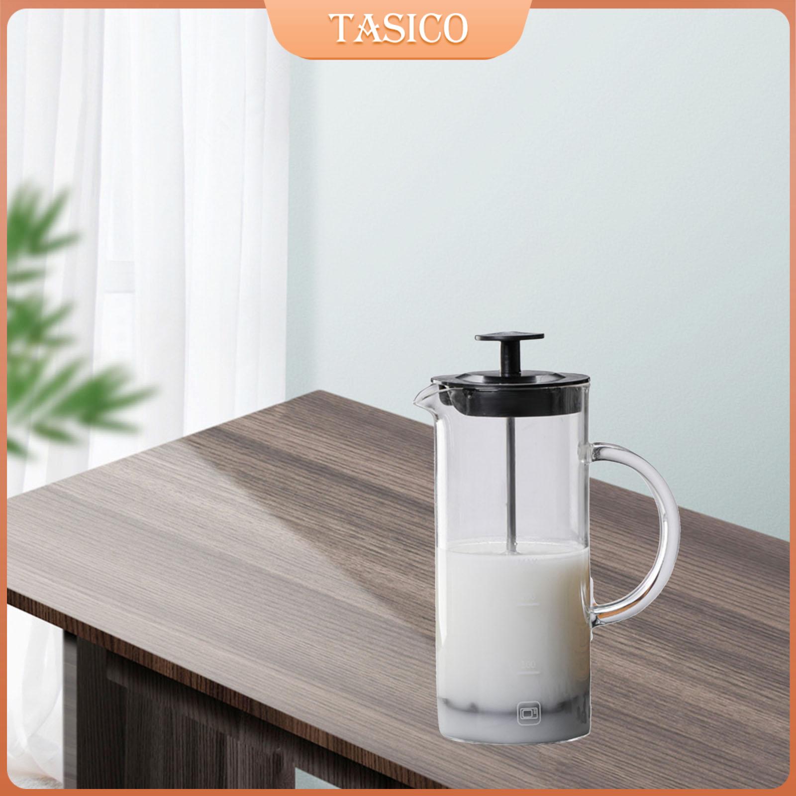 Tasico Máy pha cà phê French Press Borosilicate cao 16 ounce ấm đun cà phê cho trà tiết kiệm tiền ti