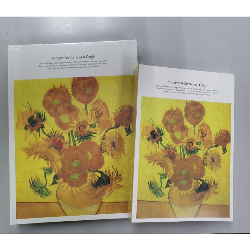 [Ready Stock] A5 B5 120 Sheets Sketchbook Drawing Book Painting Book Van Gogh Monet Impression Design Drawing Book