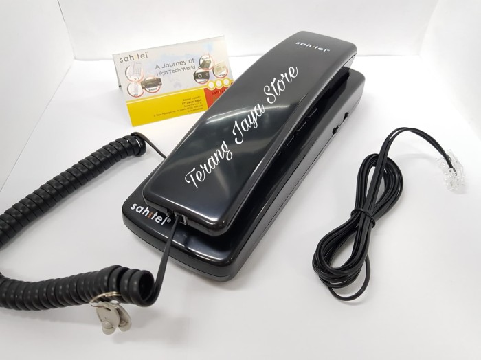 TELEPON KABEL SAHITEL S21 PESAWAT TELEPON KABEL SAHITEL S-21 (HITAM) Giá 226,000 Đồng*Miễn phí vận chuyển