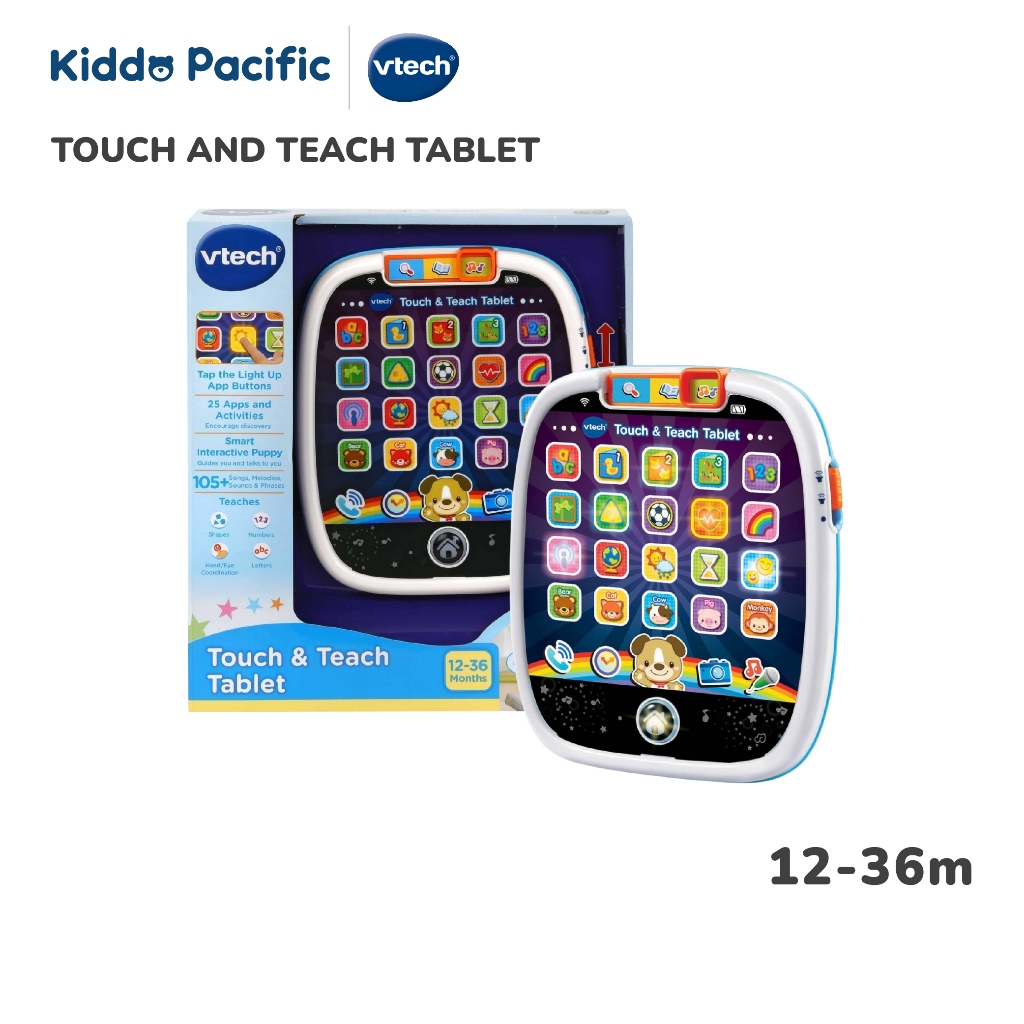 VTECH TOUCH AND TEACH TABLET ของเล่นแท็บเล็ต ราคา 1,276 บาท*ส่งฟรี