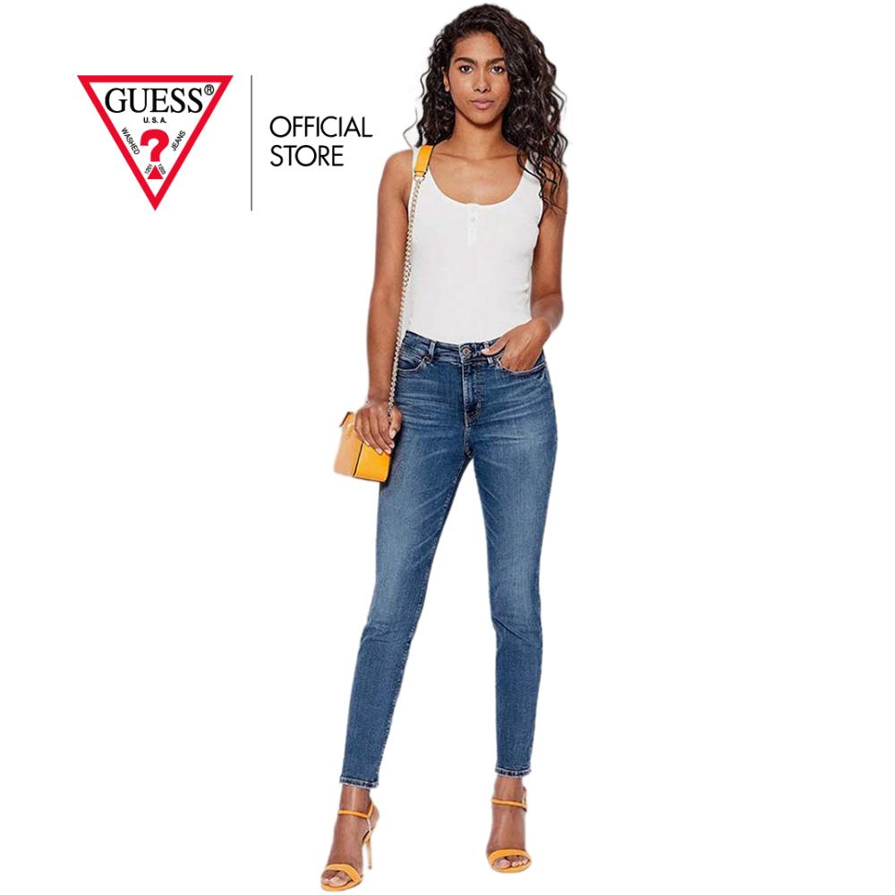 GUESS WOMEN JEANS W2YA46D4Q02 - DENIM ราคา 3,495 บาท*ส่งฟรี