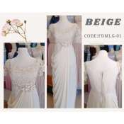 LOVENESS BOUTIQUE Elegant Long Gown for Wedding and Special Occasions