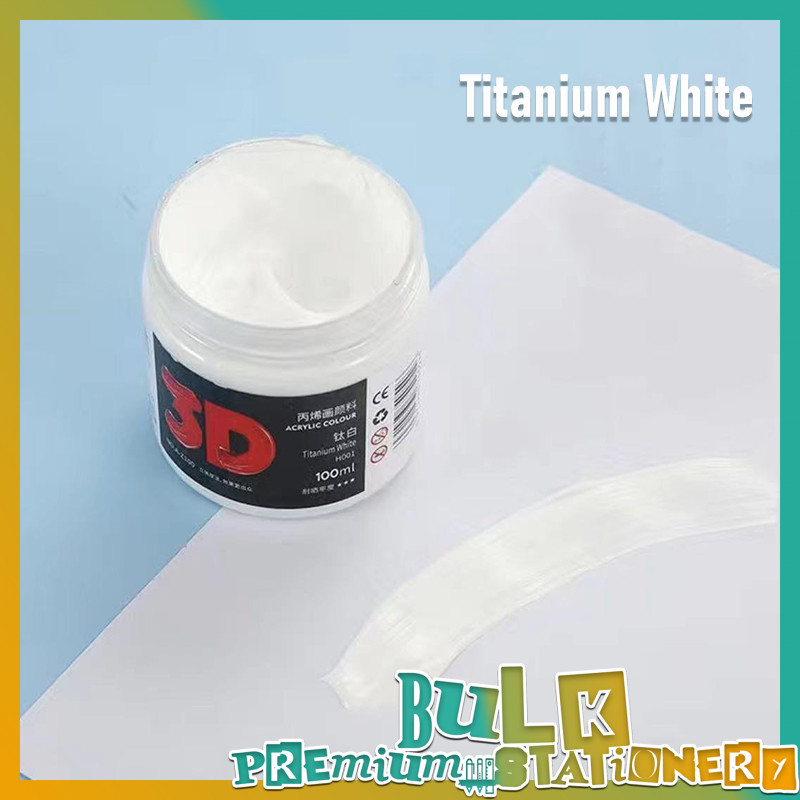 BK 100ML Acrylic Paint Set for Painting Textile Nail Fabric Glass Professional Art Tool Art Pigment