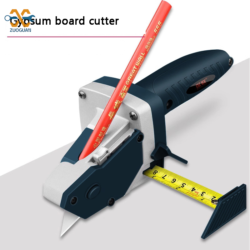 Zuoguan thạch cao Board Cutter chuyên Board cắt dao đa chức năng chế biến gỗ và đồ trang trí thước dây vẽ nét la bàn