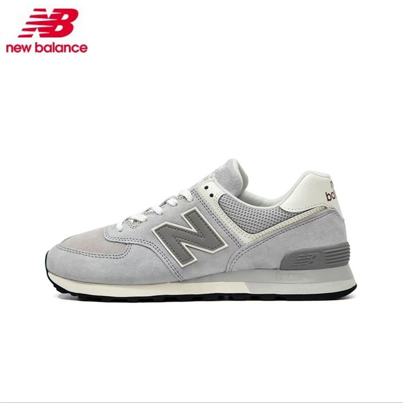 New Balance Giày n574 torre nam và nữ thường ngày Giày chạy bộ Xám thoáng khí phản quang đôi giày cao